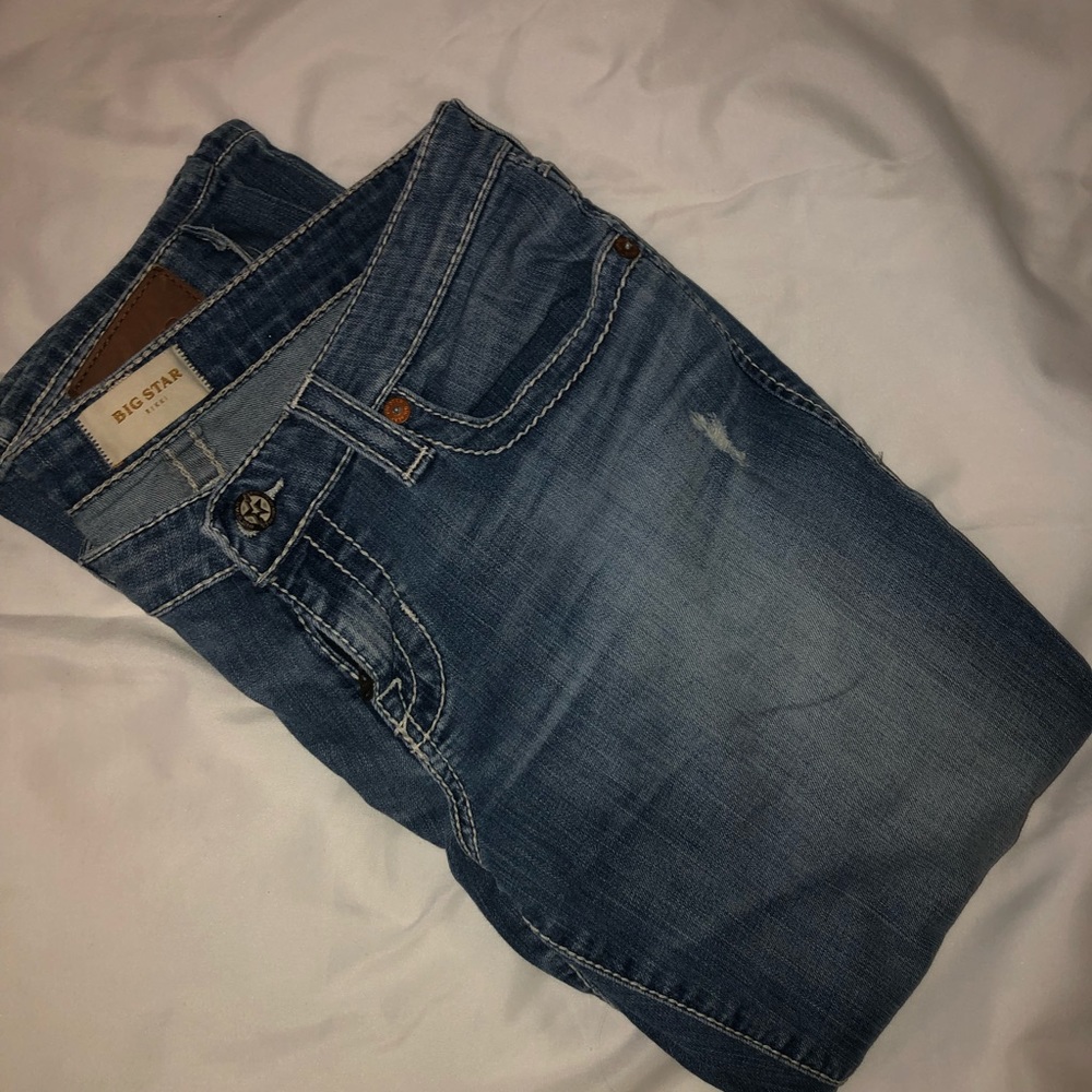 Big Star jean capris only worn once!!